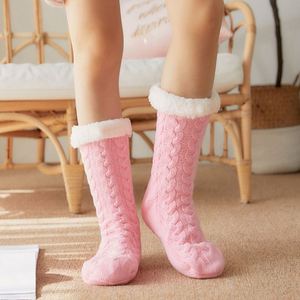 Wholesale High Quality Fluffy Knit Winter Thick Warm <b>Wool</b> Cozy Fuzzy Calcetines Felpa Floor Invierno Termicos Women <b>Socks</b> - Product Image 6