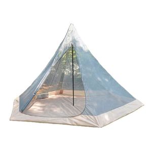 Tentes chaudes avec cheminée, résistantes au vent, en toile d'aluminium et PVC, pour le camping en plein air en hiver - Product Image 6