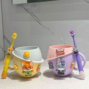 Vaso de juguete <span class=keywords><strong>para</strong></span> enjuague bucal infantil con diseño de dibujos animados de alta calidad - Product Image 2