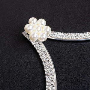 Artivelle 水晶花朵胸饰水钻比基尼身体链内衣饰品女式身体饰品内衣 - Product Image 4