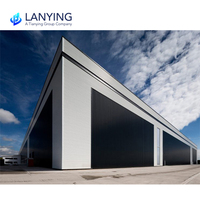 Usine de fabrication en chine, Structure en acier de grande envergure, cadre spatial, arc d'avion, conception de Hangar