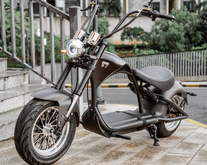Scooters électriques Citycoco à 2 roues en acier, batterie au lithium 2000W, frein à disque avec siège pour hommes et femmes - Product Image 5