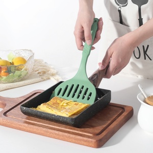 Wholesale 14-Piece Set Non-Stick <b>Silicone</b> Utensils Kitchenware Soup Spoon Colander Brush Kitchen Utensils Set - Product Image 4