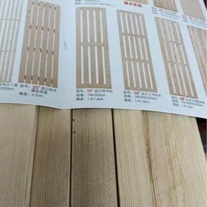 Solid Pine Wood Strips Square Flat Educational Craft Materials For DIY Projects Kindergarten - Product Image 3