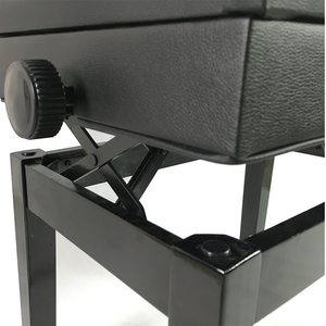 <strong>Piano</strong> Bench Adjustable Single Keyboard <strong>Piano</strong> <strong>Stool</strong> Bench <strong>with</strong> Book <strong>Storage</strong> YM-619 - Product Image 3