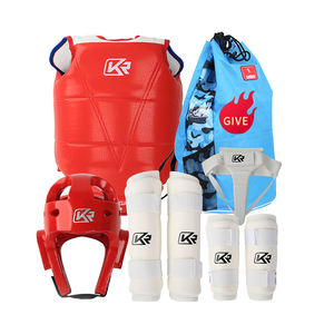 Équipement de Taekwondo confortable de haute qualité cible pied poitrine tibia bras jambe tête ensembles de Protection vêtements d'arts martiaux - Product Image 3