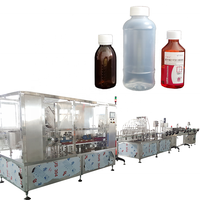 Machine d'embouteillage de remplissage de bouteilles automatique à grande vitesse remplisseur de piston linéaire ligne d'emballage de bouteilles en plastique pe ligne de machine d'embouteillage liquide