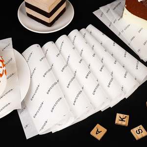 Food Grade Coated Greaseproof Laminated <b>Paper</b> for Pizza Cake French Fries Hamburgers Bread <b>Wrap</b> with Custom Logo - Product Image 5