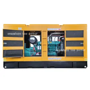 3 phase 50HZ 60HZ 220 / 380V Double cylinder 15 kva 15kva 12kw 12 kw Weichai silent diesel generator