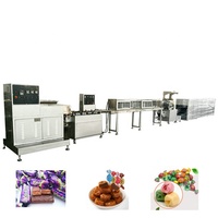 Machine automatique de fabrication de bonbons mous, éclairs et toffee en acier inoxydable, type chaîne, ligne de production de bonbons toffee