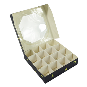 Blue Ramadan Kareem and Eid Mubarak Festival Al Adha <strong>Empty</strong> Pick and Mix Sweet Party Gift Favour <strong>Hamper</strong> <strong>Boxes</strong> with Inserts - Product Image 4