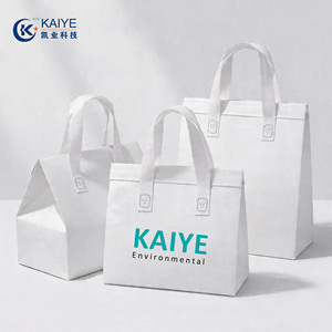 Wholesale Insulated Food Delivery Bag Custom Logo Non Woven Thermal Takeaway Bag Low MOQ Manufacturer - Product Image 2
