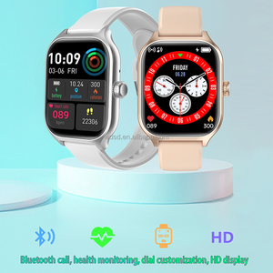 สมาร์ทวอทช์ 2.01 นิ้ว TFT 285x240 รองรับการโทรผ่านบลูทูธ GPS NFC วั<span class=keywords><strong>ด</strong></span>อัตราการเต้นของหัวใจ ตรวจจับการนอนหลับ กันน้ำ IP65 สายรัดข้อมือฟิตเนส SOS ชาร์จแม่เหล็ก - Product Image 2