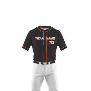 Nouvel ensemble de maillots et shorts de baseball respirants personnalisés 2026 – Qualité supérieure, conception de logo sur mesure, tenue de sport souple - Product Image 4