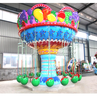 Attraction la plus populaire Foraine a Vendre Amusement Park Rides Thrill Swing Chair Ride Flying Chair for Sales