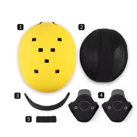 Casques de ski personnalisés avec visière pour sports d'hiver, vente en gros d'usine OEM/ODM, en promotion en ligne