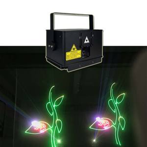 Projecteur laser pour spectacle laser 1w 2w 3w 5w 6w, animation laser pleine couleur pour discothèque, scène, DJ, lumière laser pour boîte de nuit - Product Image 1