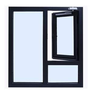 Sistema de ventana abatible de aluminio <span class=keywords><strong>isotérmico</strong></span> moderno Prima, vidrio deslizante para villas, hoteles, nueva aleación de aluminio Brokass Villasen - Product Image 5