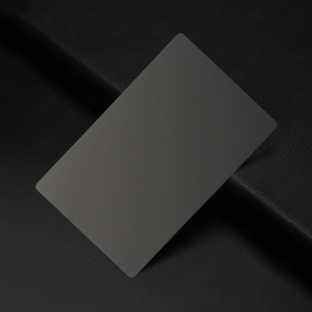 Premium Metal NFC Business Cards Custom Laser Engraved Blank VIP Cards with Embedded Chip