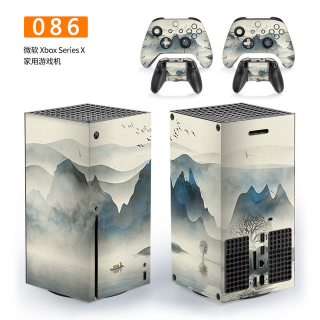 Microsoft Xbox Series X Skin 086 Chinese Style Design For Console And Controller Protection