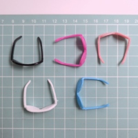 200 mini-lunettes d'été pour maison de poupée, accessoires en plastique pour poupées Barbie, jouet pour enfants, décoration de bureau mignonne