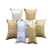 Sacs de calage en papier kraft 120*240cm réutilisables et recyclables avec conteneur Sacs gonflables réutilisables et recyclables écologiques