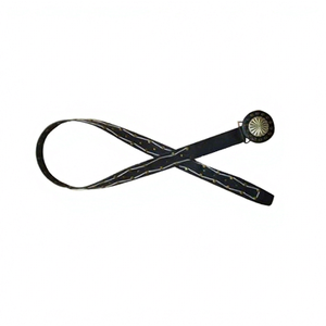 Cinturón Formal/Casual Unisex de Cuero Genuino con Hebilla de Acero, Duradero, para Adultos, con Talla y Logotipo Personalizables KSH-18009 - Product Image 1