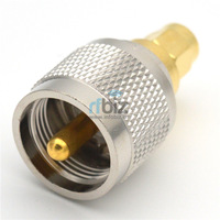 Adaptador INERGEK de Cobre UHF Macho a SMA Macho, Conector RF Sl16 a SMA Macho