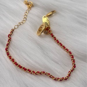 Pulsera de Cuerda Roja con Cuentas de Circonio Vivian Benming, Diseño de Caballo, Joyería Exquisita de Lujo Ligero para Mujer, Versión de Alta Gama, Reino Unido - Product Image 2