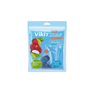 ถุงแช่แข็ง 9 ชิ้น (29 x 37 ซม.) เปิด-ปิดได้ VIKIT ใส 2111022 - Product Image 2