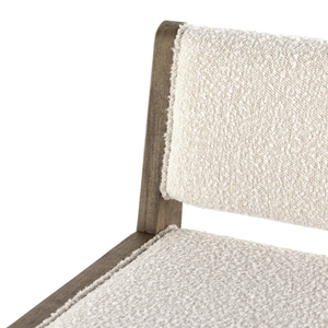 Charon Counter <b>Stool</b> Polyester, Acrylic, Solid Para <b>wood</b>, Poplar Plywood Durable High Bar <b>Stool</b> for Home Bar & Dining Room - Product Image 6