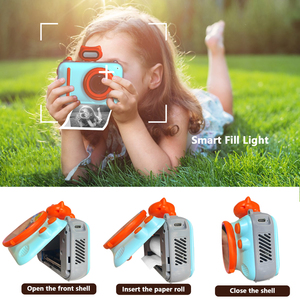インスタントプリント キッズセルフィーカメラ スポーツ 1080p ガールズカメラ ゲーム キッズプリントカメラ キッズトイ - Product Image 4