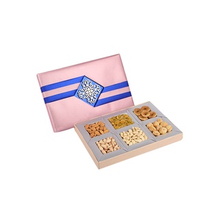 Custom <strong>Fancy</strong> Design Bakalava Sweet <strong>Chocolate</strong> Dates Dried Fruit Compartment Cardboard Gift Box - Product Image 2