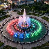 Sistema de Fuente Danzante Inteligente con Control por PC, Sincronización Musical y Luces LED para Espectáculos Acuáticos en Ciudades Turísticas