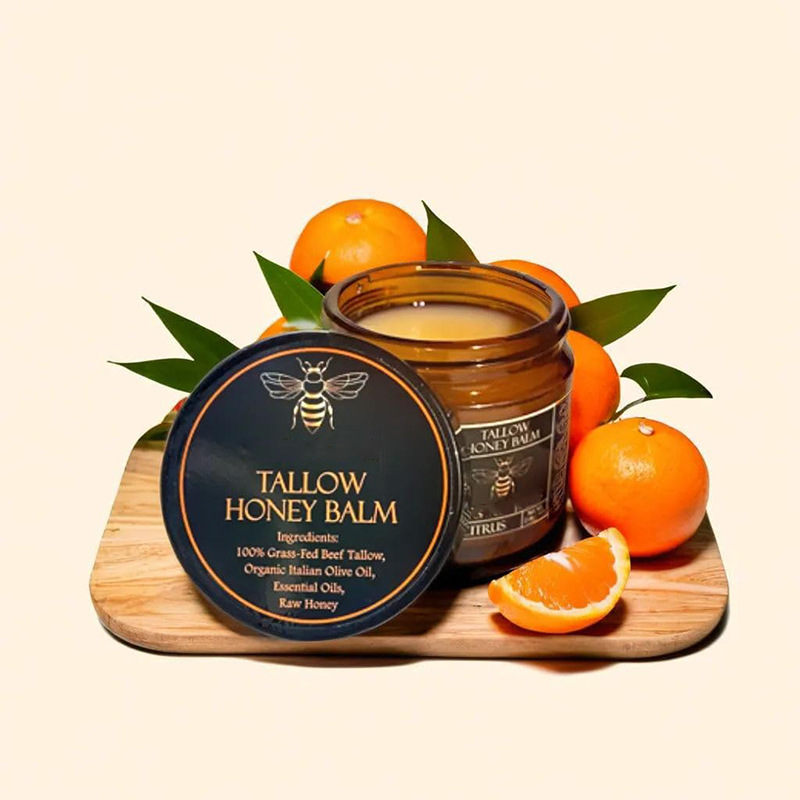 Tallow honey beef fat paste (citrus)