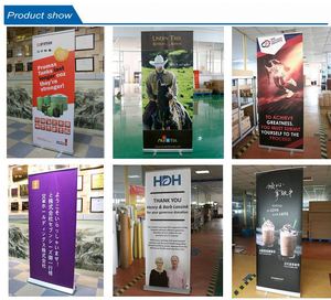 Base de Exhibición Portátil para Banner Publicitario, Ajustable, Automática, Digital, de Aluminio, con Impresión Personalizada - Product Image 4