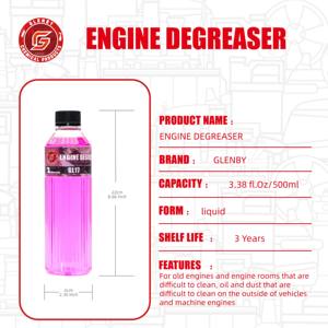 高品质酸碱度中性汽车护理皂GL17发动机清洗洗发水-脏发动机清洗液快速脱脂剂使用喷雾 - Product Image 5