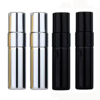 HBC 2ML 3ML 5ML 10ML Mini atomiseur de parfum rechargeable en verre UV pour échantillon flacons vides de testeur bouteille en verre de parfum plaqué or