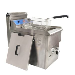 <span class=keywords><strong>Freidor</strong></span> Industrial <span class=keywords><strong>Freidor</strong></span> para freidora comercial, de Gas de Control de temperatura 18L, máquina de Churro - Product Image 1