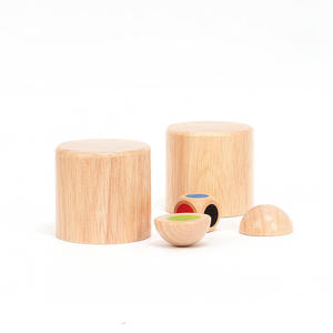 Giocattoli Impilabili in Legno Ecologici di Alta Qualità, Blocchi Educativi da Costruzione, 40 Pezzi, Assemblaggio Fai-da-Te, Scala 1:1, Edifici Moderni per Bambini - Product Image 4