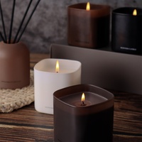 Anpassbare feuer lose Aroma therapie ätherisches Öl Diffusor Innen duft Rattan Ornamente für Kerze Geschenkset Gl