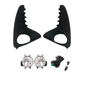 Haowei Fog Light Bezels Kit 52128-0DE80 For Toyota Vios Front Halogen Lamp No Drill Installation - Product Image 1