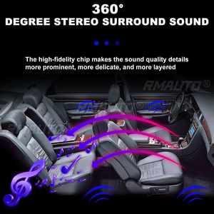 Subwoofer para Auto de 10 Pulgadas y 900W, Subwoofer Activo Delgado para Debajo del Asiento, Amplificador de Bajos, Altavoz, Amplificador para Auto, Subwoofers, Woofer, 12V - Product Image 5