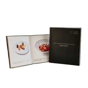 Stampa Personalizzata di Menu per Hotel e Ristoranti, Copertina in Lino con Firma del Chef, Rilegatura a Punto Metallico, 20 Pagine a Colori - Product Image 3
