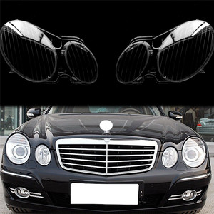 Pour <span class=keywords><strong>mercedes</strong></span>-benz W211 E240 <span class=keywords><strong>E200</strong></span> E350 E280 E300 phares transparents abat-jour <span class=keywords><strong>2003</strong></span> à 2008 - Product Image 1
