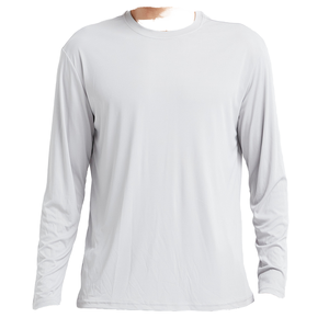 เสื้อยืดแขนยาวผู้ชาย UPF 50+ แบบสปอร์ต ผ้าถักระบายอากาศ ป้องกันรังสียูวี เหมาะสำหรับเดินป่า ตกปลา ว่ายน้ำ - Product Image 4