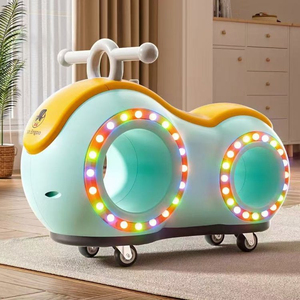 Istaride Voiture à pousser pour enfants, style glissant, pour bébés de 1 à 3 ans, 4 roues, sans pédales, vélo d'équilibre, vélo à torsion - Product Image 4