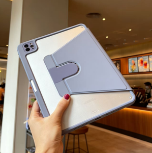 Funda para tableta <span class=keywords><strong>iPad</strong></span> Samsung, funda giratoria acrílica de 360 grados para Realme T20 Pad Mini <span class=keywords><strong>Air</strong></span> 11 Flip, funda protectora de cuero PU - Product Image 4