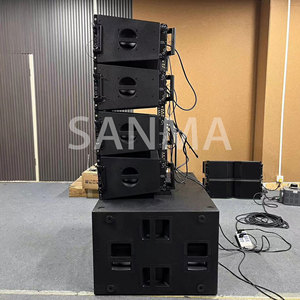 Dual 10 Inch 2 Ways K10 Active Line Array Speakers Professional Audio K210 Outdoor Dj Stage Powered Sound System - Product Image 3