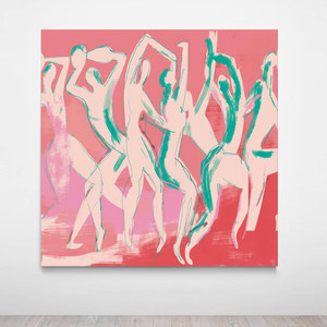Pintura Decorativa Minimalista Abstracta Estilo <span class=keywords><strong>Matisse</strong></span>, Arte de Pared Nórdico para Sala de Estar, Dormitorio, Decoración de Pared de Entrada - Product Image 2